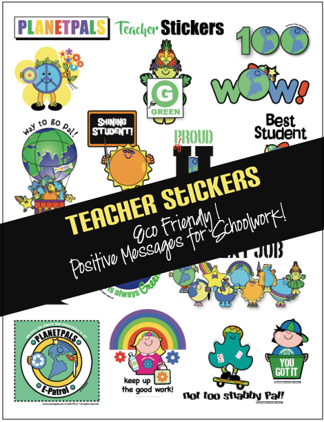 Planetpals Exclusive Teacher Stickers